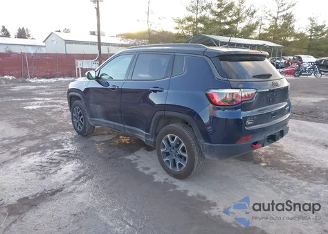 2019 Jeep Compass Trailhawk 4X4 from USA, damaged, VIN 3C4NJDDB7KT622428